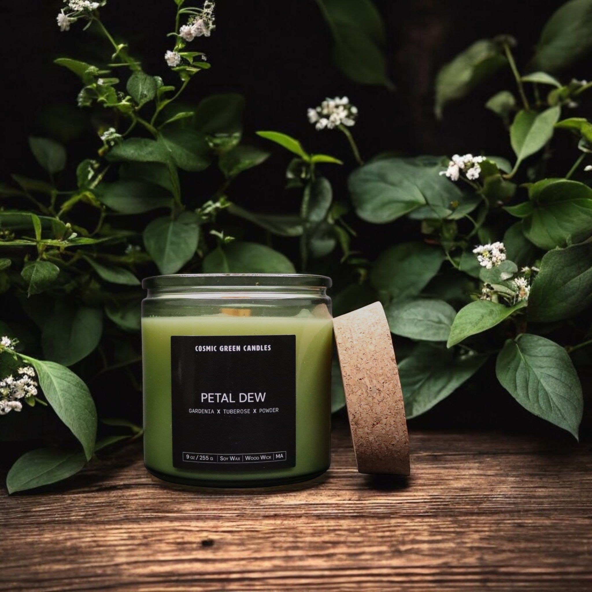 Lush Meadows Collection - Cosmic Green Candles