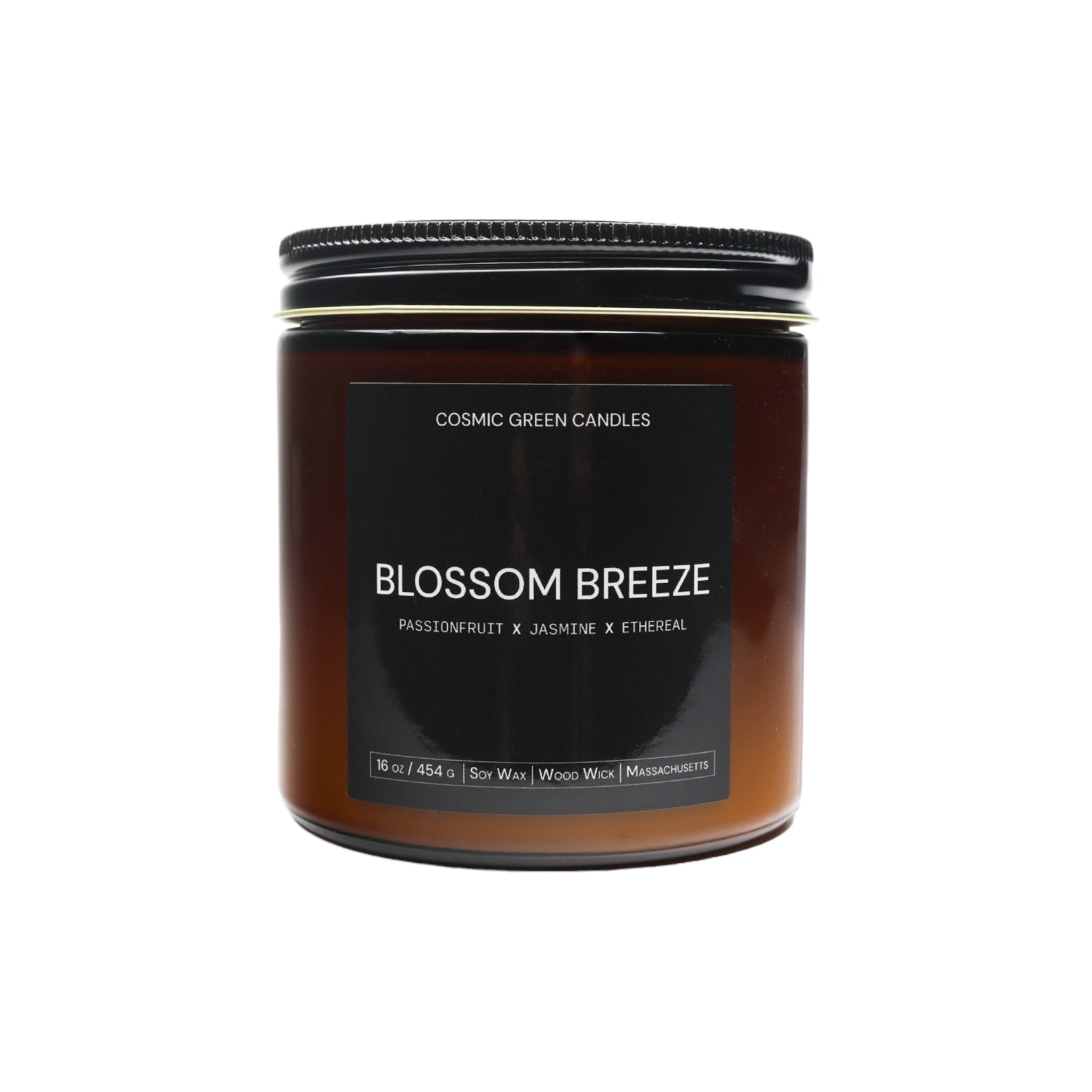 Blossom Breeze - Cosmic Green Candles - 