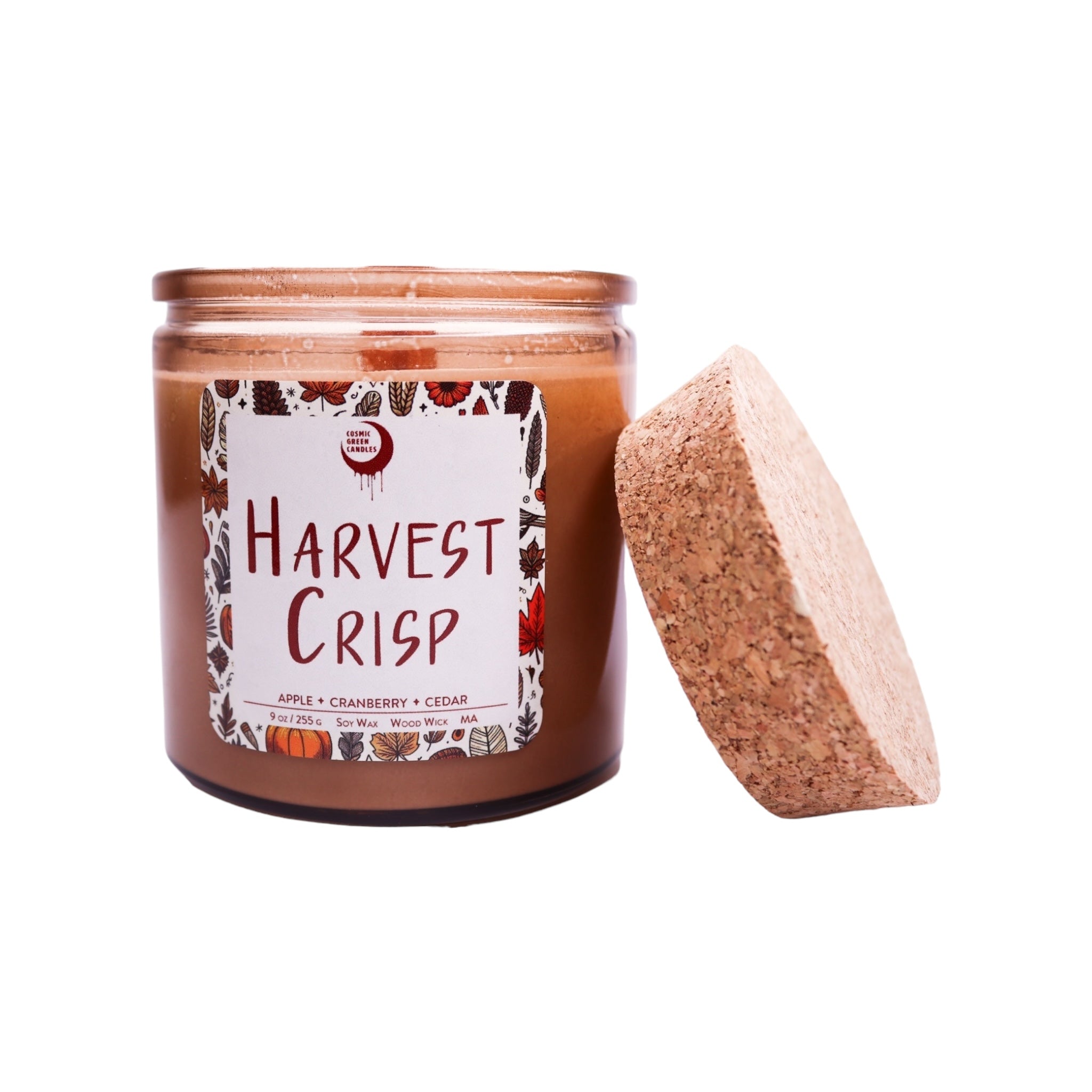 Harvest Crisp - Cosmic Green Candles - Candles