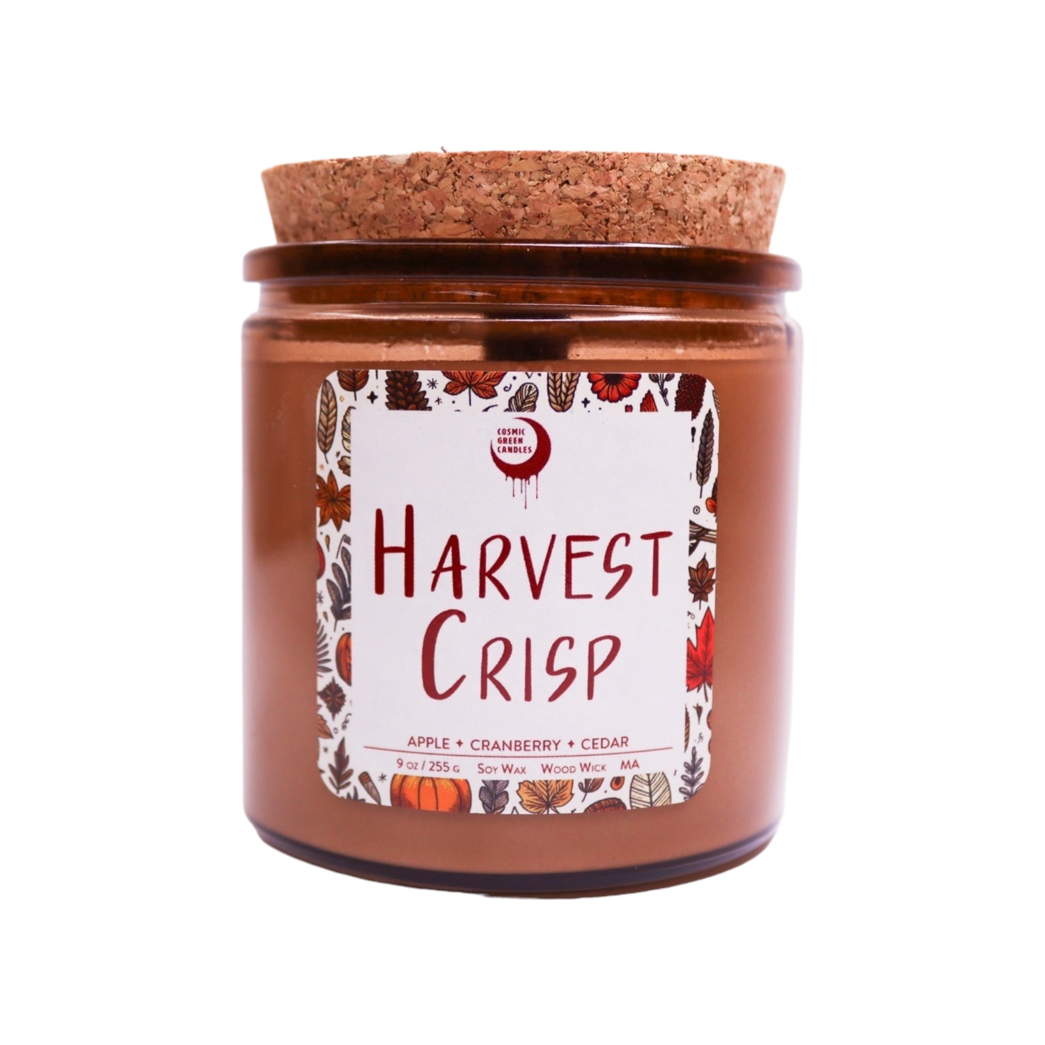 Harvest Crisp - Cosmic Green Candles - Candles