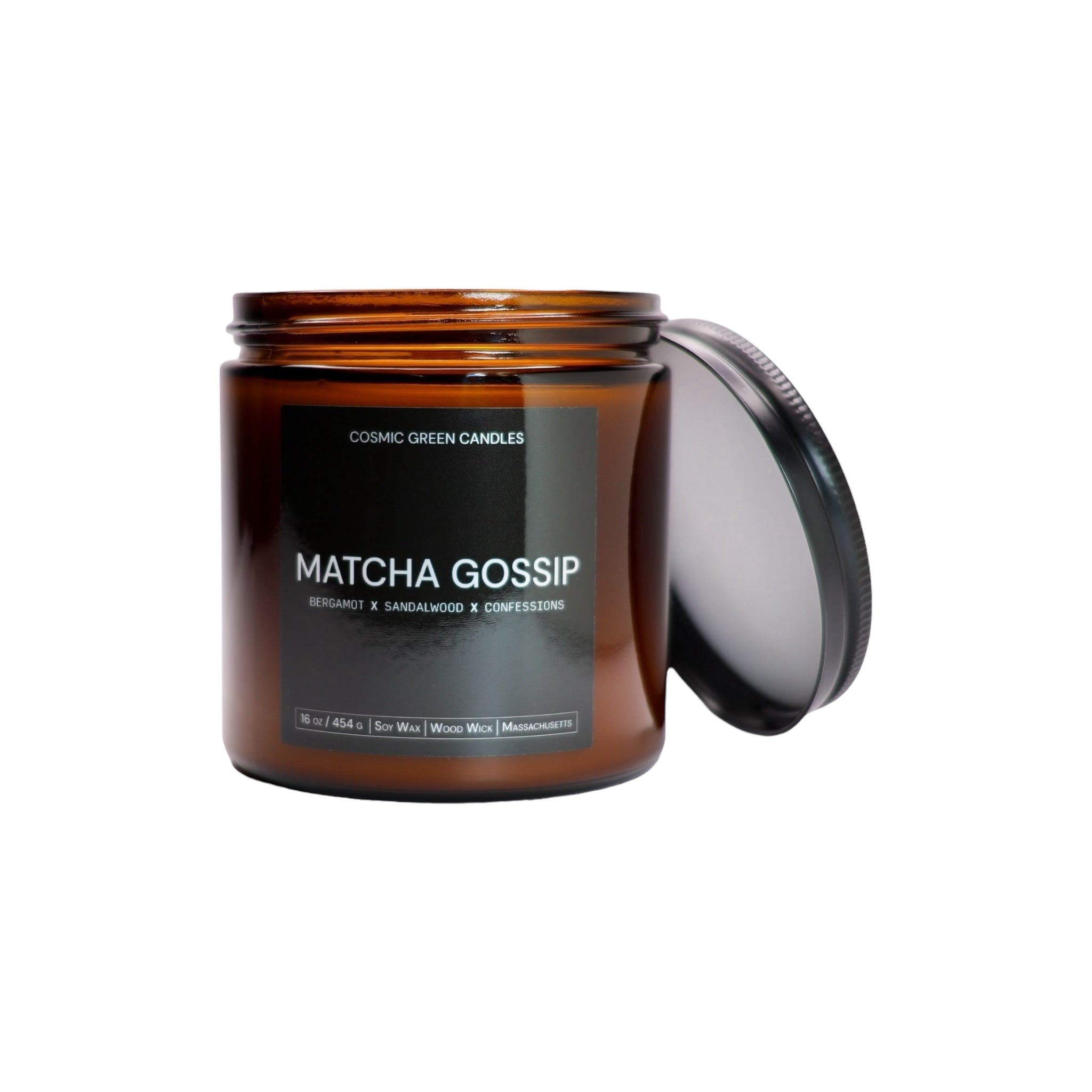 Cosmic Green Candles Matcha Gossip Candles