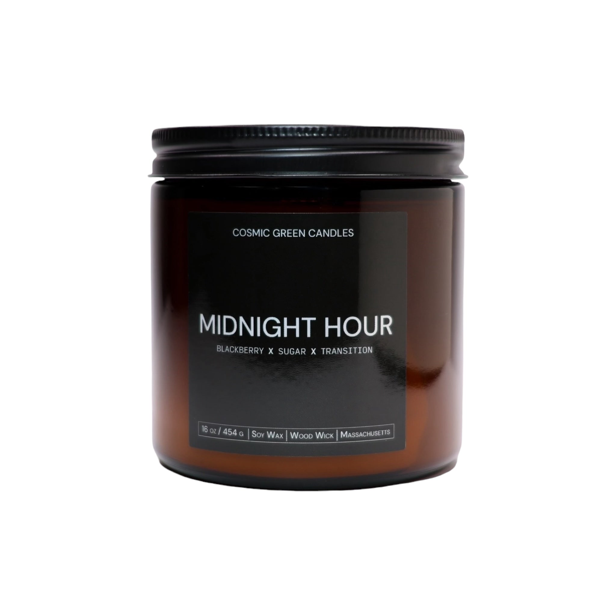 Cosmic Green Candles Midnight Hour Candles