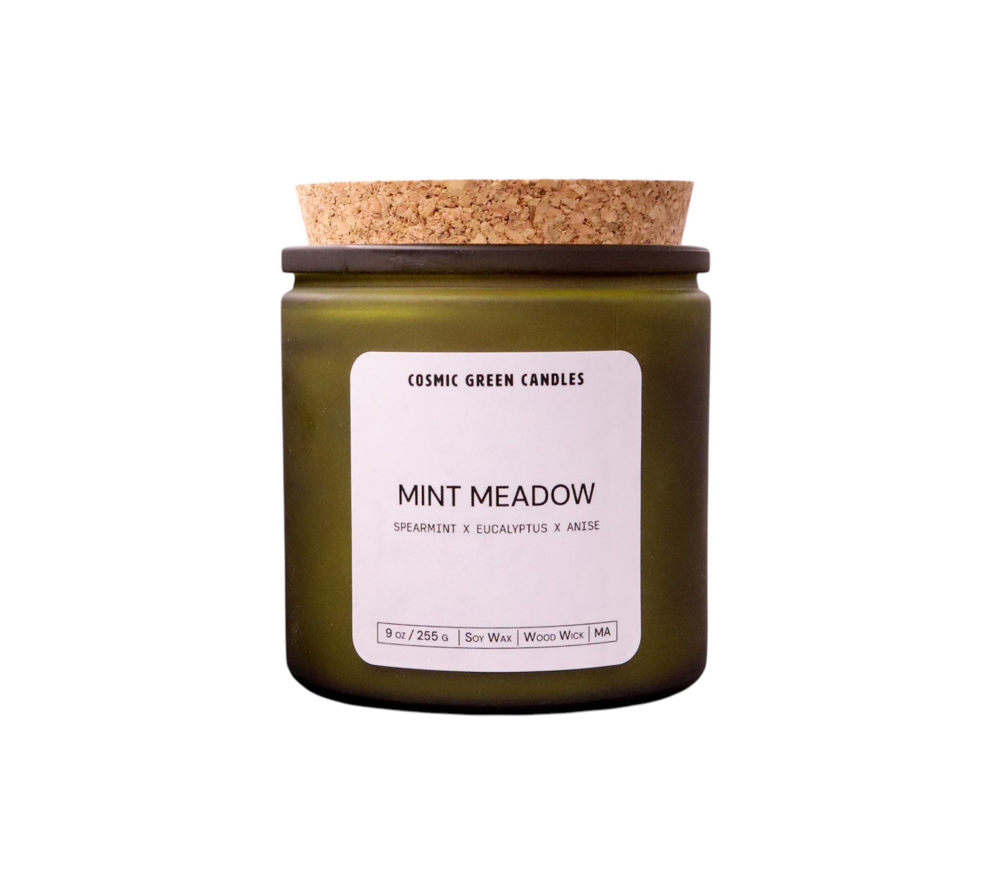 Cosmic Green Candles Mint Meadow Candle Candles