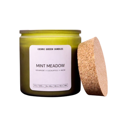 Cosmic Green Candles Mint Meadow Candle Candles