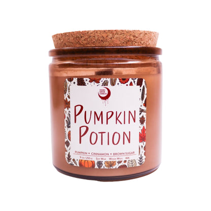 Pumpkin Potion - Cosmic Green Candles - Candles