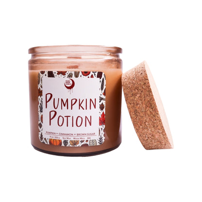 Pumpkin Potion - Cosmic Green Candles - Candles