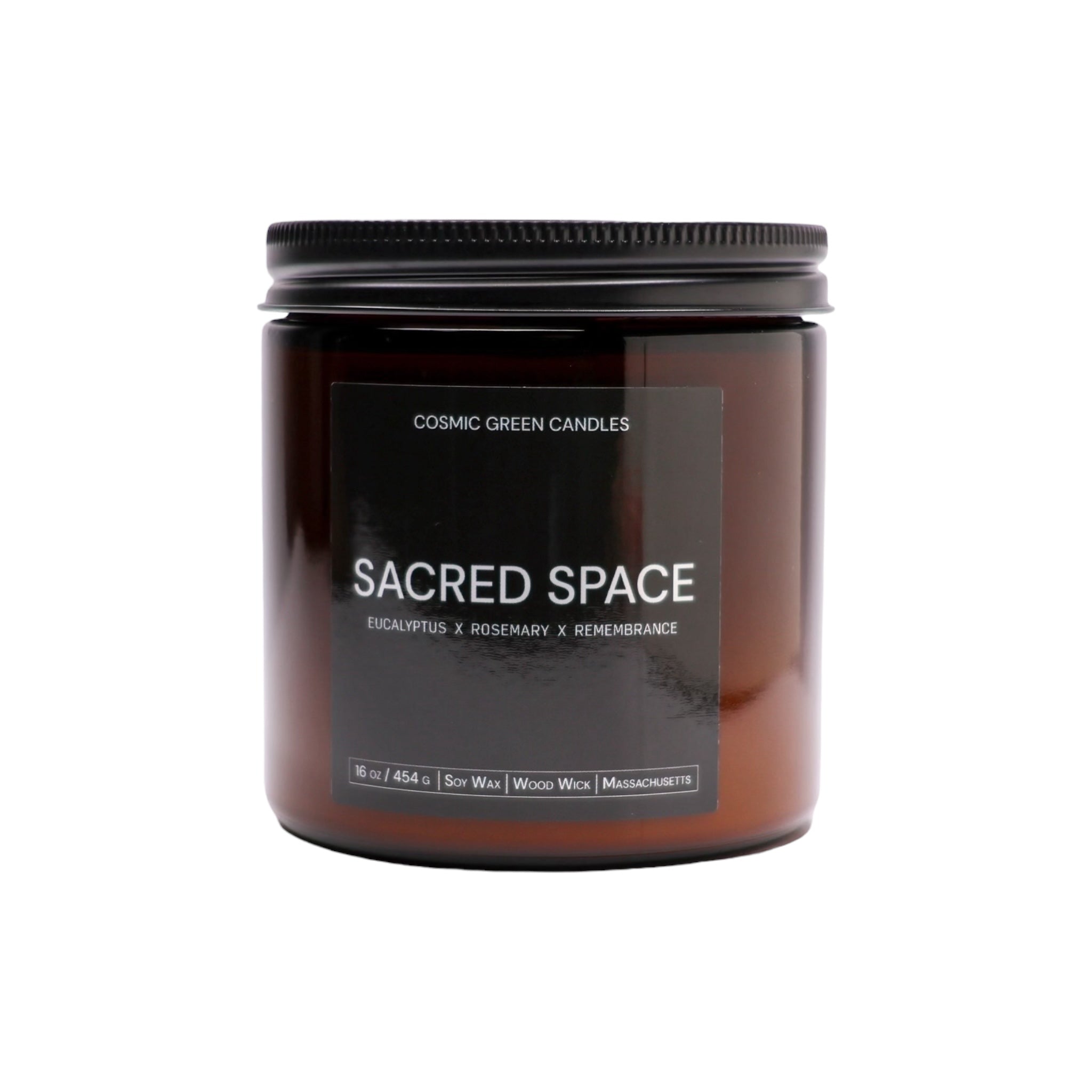 Sacred Space - Cosmic Green Candles - Candles