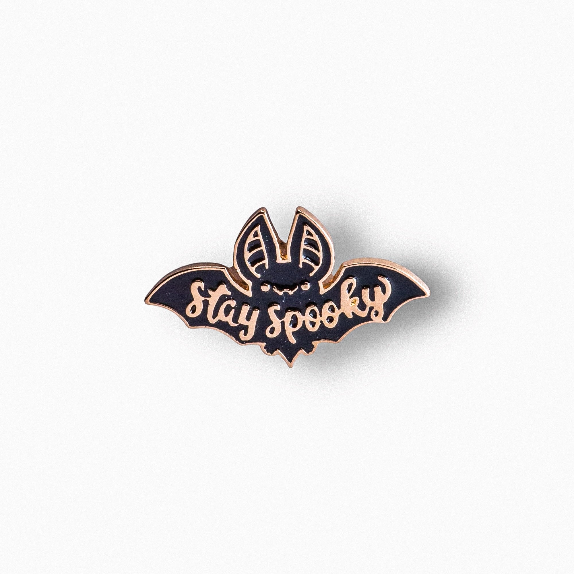 Cosmic Green Candles Bat Pin Enamel Pin