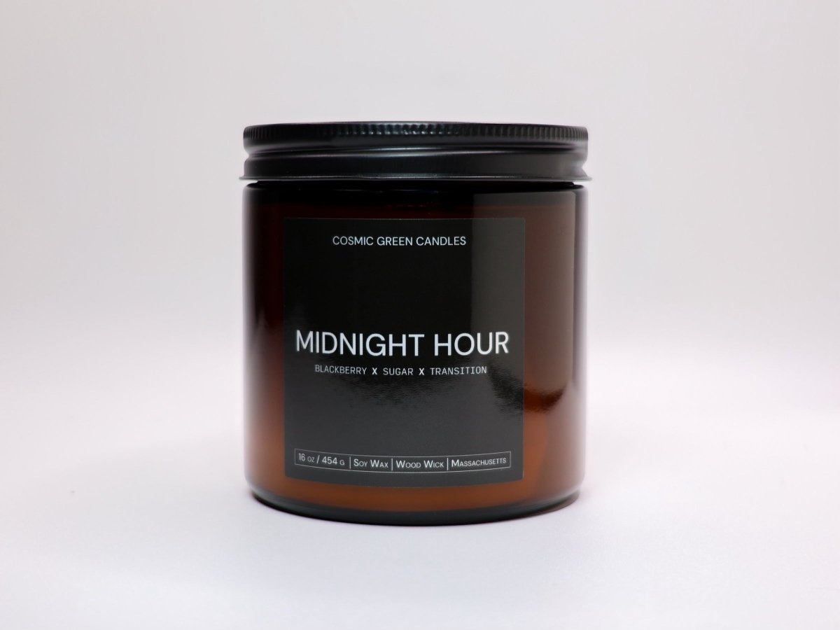 Midnight Hour - Cosmic Green Candles - Candles